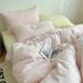 Manufacturer Wholesale INS Japanese Double-Piece Pure Four-Piece All-Cotton Nordic Style Washed Cotton Small Plaid 4-Piece Bedding_maomaolike.com
