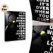 Tennis Motivational Quote Painting Poster, Sleek Dark-toned Tennis Racket & Ball Poster, Inspiring Encouraging Message Wall Decor For Gym, Sports_maomaolike.com