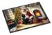 Newfoundland And Santa Claus Doormat Front Door Mat Indoor Outdoor Rugs For Entryway, Non Slip Washable Low Pile, 24H X 36W_maomaolike.com