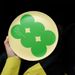 Eco-friendly Bamboo Fiber Round Salad Dessert Fruit Plate Anti-break Tableware_maomaolike.com