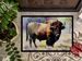 American Bison Doormat Front Door Mat Indoor Outdoor Rugs For Entryway, Non Slip Washable Low Pile, 24H X 36W_maomaolike.com