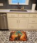 Australian Terrier Terrier Fall Memory Foam Kitchen Mat Machine Washable Anti-Fatigue Mat Cushion Comfort Bath Mat Or Kitchen Rug_maomaolike.com