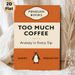 Retro Penguin-Inspired Coffee Themed Painting Poster, Minimalist Typographic Poster, Witty Coffee-related Text Design, Suitable For Home Kitchen_maomaolike.com
