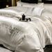 Italian Art Bedding Luxury Gold-Embossed Jacquard Pure Australian Long-Staple Cotton Four-Piece Set_maomaolike.com