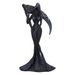 Handmade Ceramic Gothic Statue Ornament, Halloween Themed Mini Figurine, Tabletop Decor For Home Indoor Desktop Display
_maomaolike.com