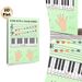 Piano Notes & Finger Numbers Painting Poster, Clear Colorful Piano Learning Guide Poster, Helps Master Piano Notes And Finger Positioning, Ideal For_maomaolike.com