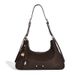 Niche Design Vintage Tote For Women, 2026 Fall/Winter New Single Shoulder Crossbody Bag, High-end Commuting Women's Bag_maomaolike.com