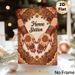 Henna Station Themed Painting Poster, Ornate Ethnic Style Poster, Rich Cultural Design Featuring Henna-decorated Hands And Adorned Elephants, Ideal_maomaolike.com