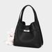 Unique Design Large-capacity Tote High-end Feel, Casual And Laid-back Style, With A Clasp, Can Be Worn As An Underarm Shoulder Bag_maomaolike.com