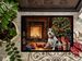 Jack Russell Terrier Cozy Christmas Doormat Front Door Mat Indoor Outdoor Rugs For Entryway, Non Slip Washable Low Pile, 24H X 36W_maomaolike.com