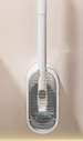 Super Easy-to-Use Hanging Toilet Brush With Base Extended Handle For Clean And No Dead Angle Household Use_maomaolike.com