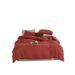 INS Japanese Style Solid Knitted Four-Piece Set Skin-Friendly Naked Sleep Plain Color Double Stitched Jersey Cotton Sheet Bed Skir_maomaolike.com