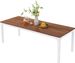 Rectangular Dining Table, 78 Inch Long Kitchen Table For 6-8 PeopleN_maomaolike.com