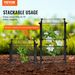 VEVOR 5 Pack Plant Protector From Animals 15.35'' X 15.35'' Metal Plant Cage_maomaolike.com