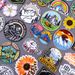 Camping Mountain Iron On Patches DIY Embroidery Patches For Clothes Jeans, Jacket And Backpack Adventure Fusible Patch_maomaolike.com