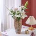 Nordic Modern Style Household Glass Vase For Dried Fresh Flowers, Hydroponics, Large Diameter, Living Room Coffee Table_maomaolike.com
