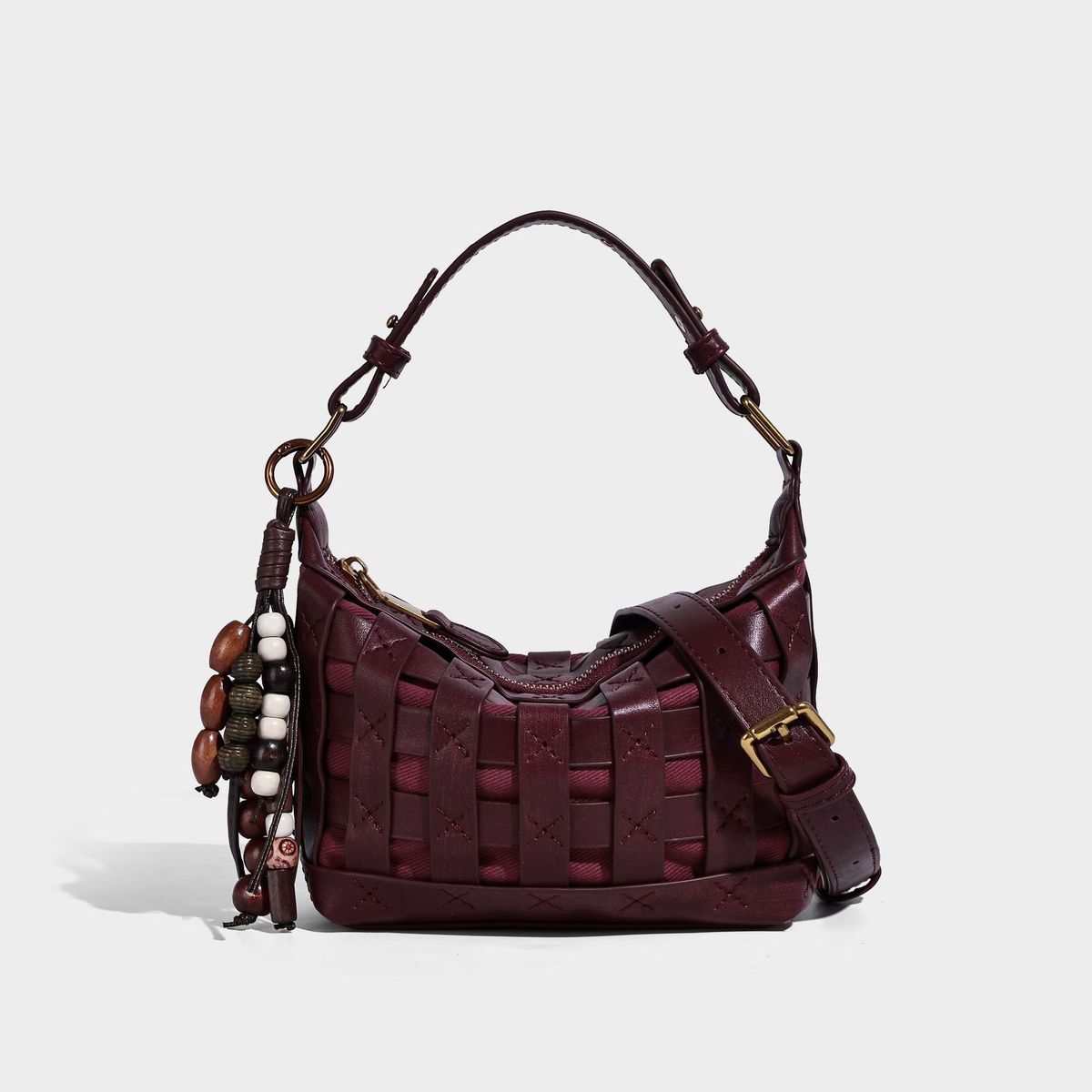 This Year's Trend 2026 New Niche Design Woven Hollow Handheld Basket Stylish Versatile Trendy Women's Bag_maomaolike.com