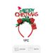 Festive Red And Green - Christmas Themed Headband 12pcs_maomaolike.com