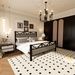 Full Size Bed Frame, Easy Assembly, Brown_maomaolike.com