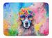 Poodle Hippie Dawg Memory Foam Kitchen Mat Machine Washable Anti-Fatigue Mat Cushion Comfort Bath Mat Or Kitchen Rug_maomaolike.com