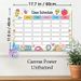 Class Schedule Painting Poster, Cute Cartoon Style Poster With Kawaii Stationery & Floral Accents, Functional Planner To Arrange Weekly Classes_maomaolike.com