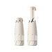 Compact Mini Black Coated Protection With Telescopic Handle, Pocket-Sized, Portable, Dual-Use For Sun And Rain, Capsule Um_maomaolike.com