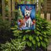 Westie Christmas Reindeer Garden Flag Mailbox Flag Decorative Yard Flag Banner Outside Patio Artwork Yard Flower Beds, Garden Size, Multicolor_maomaolike.com