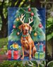 Vizsla Christmas Reindeer Garden Flag Mailbox Flag Decorative Yard Flag Banner Outside Patio Artwork Yard Flower Beds, Garden Size, Multicolor_maomaolike.com