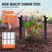 VEVOR 5 Pack Plant Protector From Animals 15.35'' X 15.35'' Metal Plant Cage_maomaolike.com