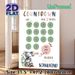 Koala Themed Countdown Painting Poster, Soft Watercolor Style Cute Koala & Numbered Circles Poster, Practical Countdown Tracker For Pre-school Start_maomaolike.com