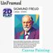 Sigmund Freud Themed Painting Poster, Stylized Geometric Portrait Poster, Informative Psychoanalysis Introduction Decor For Office, Study Room Or_maomaolike.com