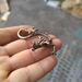 Antique Dragon Ornament Solid Brass Tea Pet Handheld Piece Home Office Desktop Decoration Copper Craft_maomaolike.com