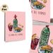 Vermouth Hour Themed Painting Poster, Watercolor-style Drink & Tapas Illustration Poster, Charming Casual Dining Decor For Kitchen, Dining Room_maomaolike.com