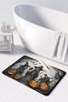 Witches Spooky Halloween Memory Foam Kitchen Mat Machine Washable Anti-Fatigue Mat Cushion Comfort Bath Mat Or Kitchen Rug_maomaolike.com