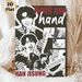 Han Jisung Themed Painting Poster, Monochrome Collage Style Poster, With Stage Scenes, Hand-holding & Guitar Elements, Ideal For Bedroom And Fan Space_maomaolike.com