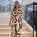 Women's Clothing commuting leisure color loose wide leg pants suit_maomaolike.com