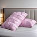 Soft Pillows Queen Size For Sleeping, Support Bed Pillows,Goose Down Filled Pillow For Bed, Home,Luxury Hotel Pillows For Side, Back And Stomach Sleepers, Pack Of 1_maomaolike.com