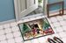 German Shepherd Cozy Christmas Doormat Front Door Mat Indoor Outdoor Rugs For Entryway, Non Slip Washable Low Pile, 24H X 36W_maomaolike.com