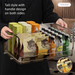 Refrigerator Storage Organizer Box For Fruits And Vegetables, Food-Grade Acrylic Transparent Display Shelf_maomaolike.com