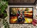 Great Dane And Santa Claus Doormat Front Door Mat Indoor Outdoor Rugs For Entryway, Non Slip Washable Low Pile, 24H X 36W_maomaolike.com