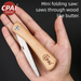 with Wooden Handle Mini Folding Portable Household Foldable Hand Wood Artifact Small Steel Saw_maomaolike.com