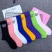 Unisex Men's midtube preppy street hipster ins women's long socks Sports hip hop street socks_maomaolike.com