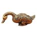 Brass Spirit Duck Premium Home Decoration Gift Animal Tea Pet Small Ornament Antique Bronze Craft Wholesale_maomaolike.com