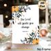 Bible Verse Painting Poster, Soft-toned Floral Framed Scripture Poster, Inspirational Religious Quote Suitable For Living Room, Bedroom And Prayer_maomaolike.com