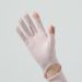 Summer long ice silk sunscreen gloves women's summer anti-ultraviolet sleeves outdoor travel nylon flip cool feeling ice sleeves_maomaolike.com