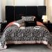 1 High-End 100S Australian All-Cotton Four-Piece Set Beastial Zebra Digital Print Pure Cotton Duvet Cover Bedding_maomaolike.com