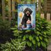 Labradoodle Black Happy Birthday Garden Flag Mailbox Flag Decorative Yard Flag Banner Outside Patio Artwork Yard Flower Beds, Garden Size, Multicolor_maomaolike.com