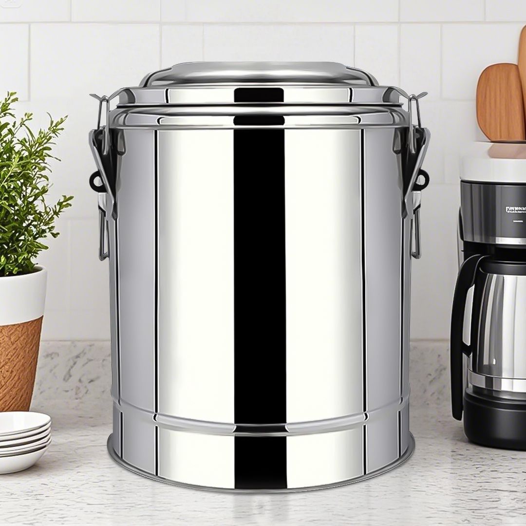 SOGA 35L Stainless Steel Insulated Stock Pot Hot & Cold Beverage Container_maomaolike.com