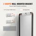 Square Wall Mounted Mirror 36" X 36" Mirror With Aluminium Alloy Frame_maomaolike.com