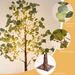 5.9ft Lighted Artificial Olive Tree With LED Fairy Lights With LED Fairy Lights For Garden Patio Front Door Party Indoor Outdoor Decor_maomaolike.com